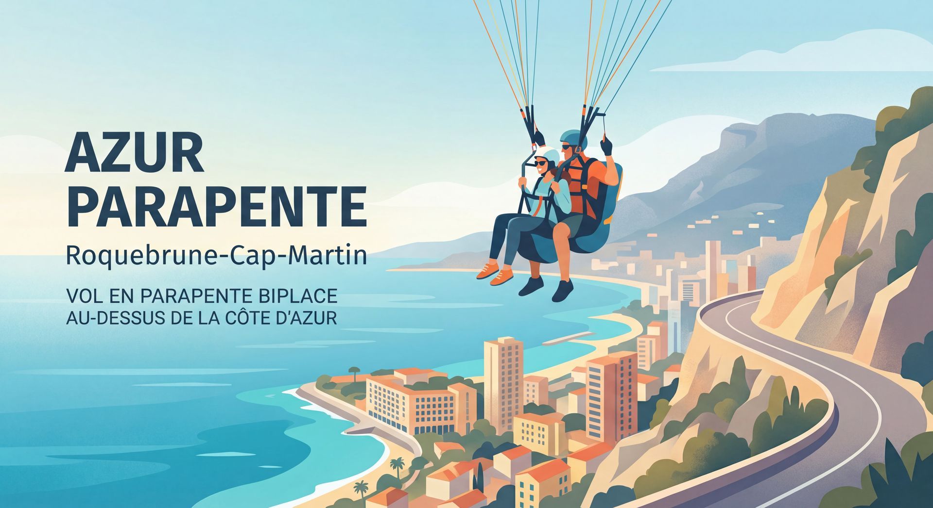 TANDEM PARAPENTE Azur Parapente EXPERIENCE incomparable