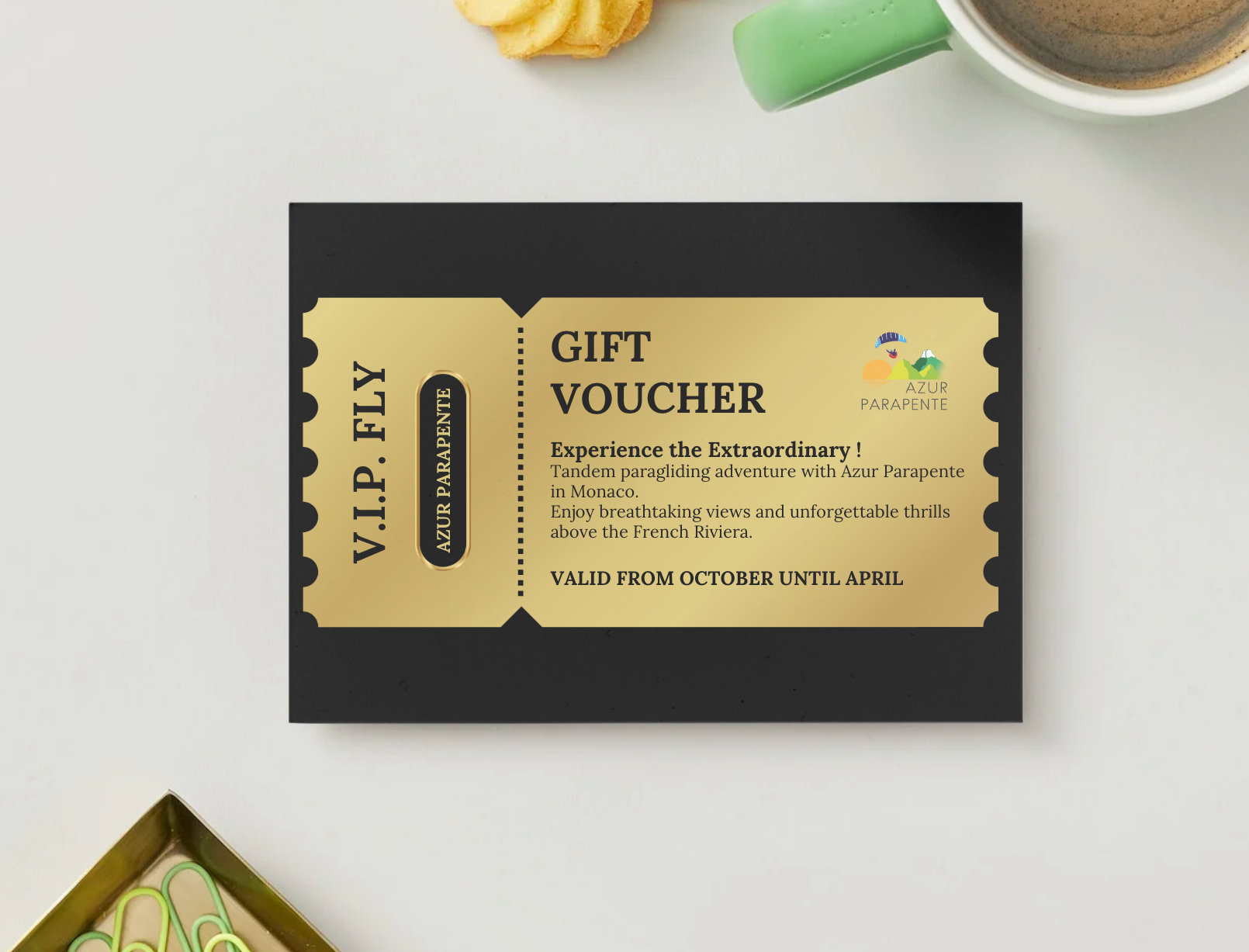 Vol en parapente au-dessus de Nice