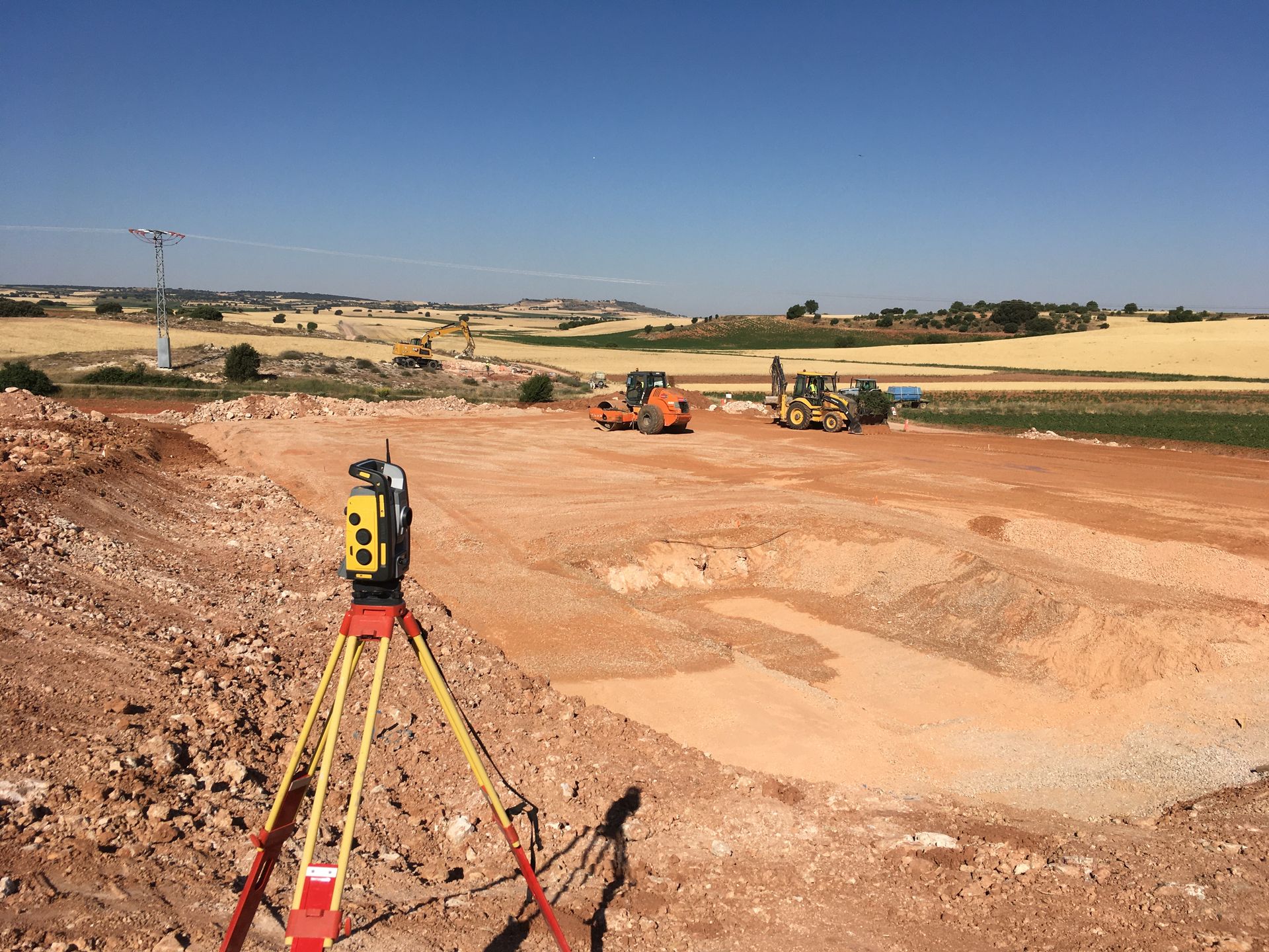 Pantalla que muestra un mapa con coordenadas y puntos de datos, probablemente de navegación o topografía.