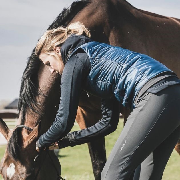 Horse pilot gilet chauffant