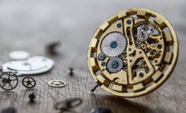Roue Des Heures Pour Mouvement De Montre Unitas 19 231 - Pièce Horlogerie Neuve