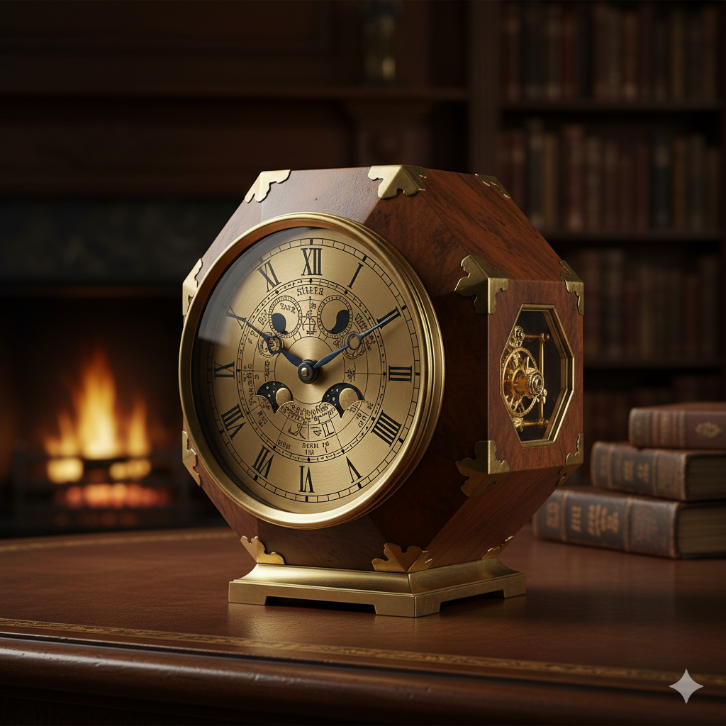 Horloger réalisant un diagnostic sur une horloe