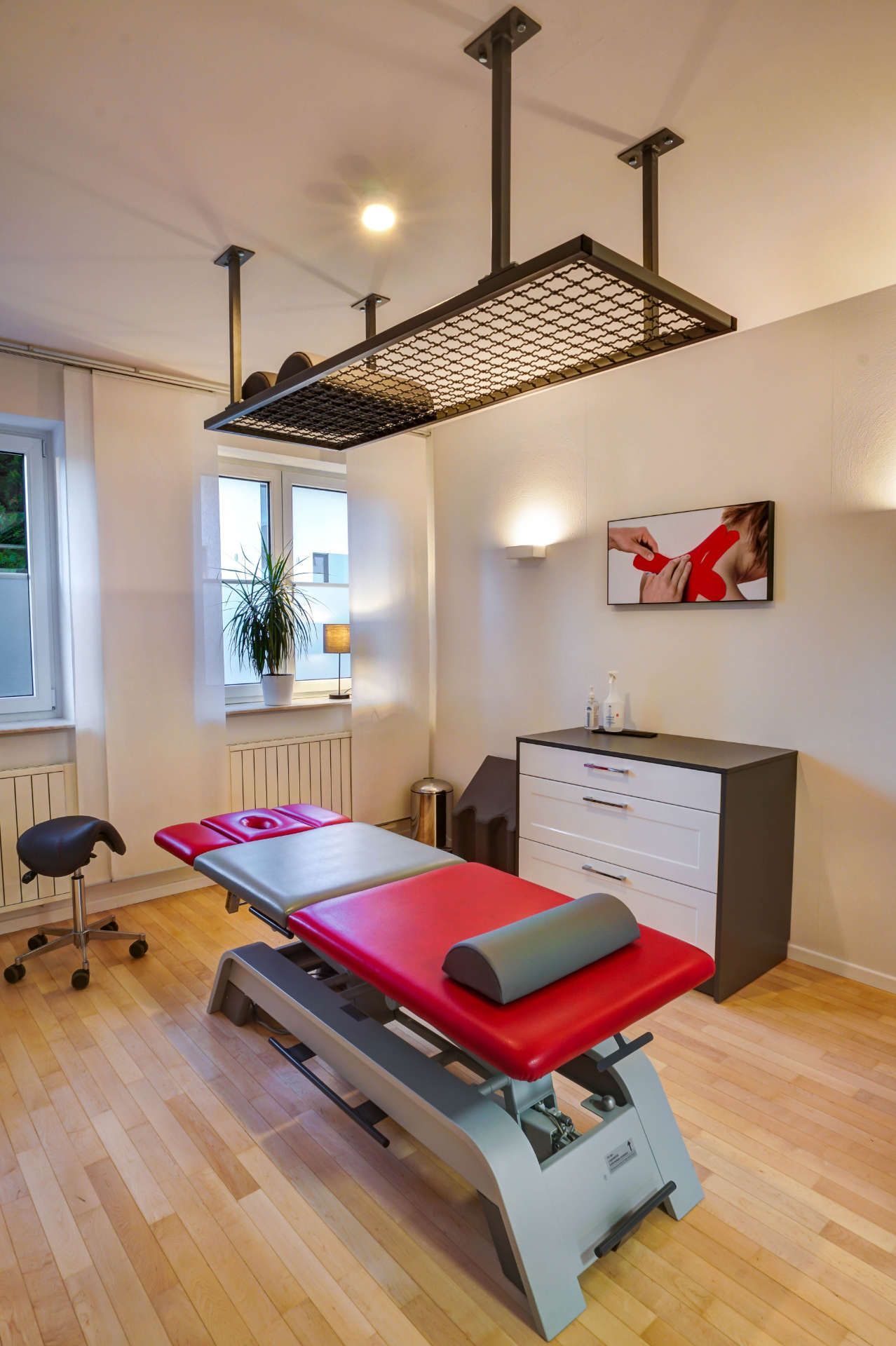 Behandlungsraum für die Physiotherapie