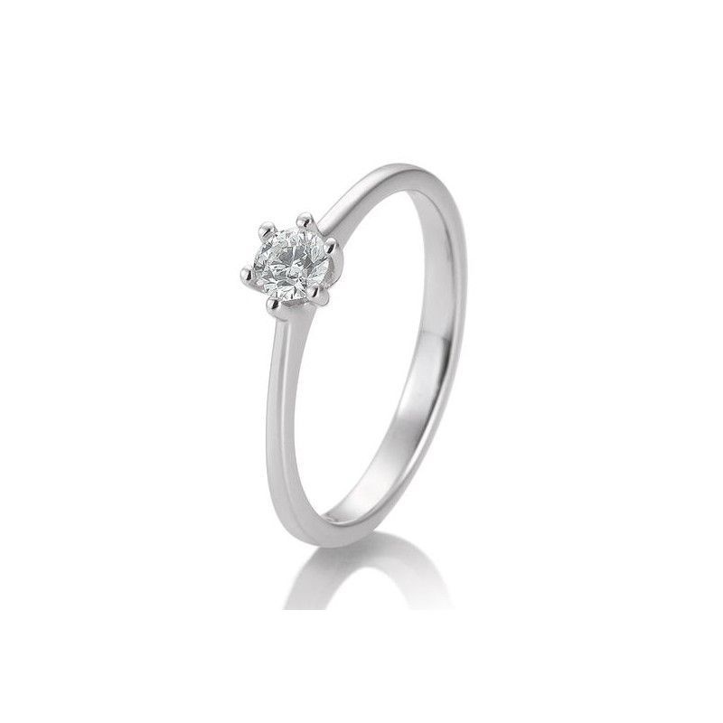 SOLITAIRE 14k gullhringur 0,25ct demantur