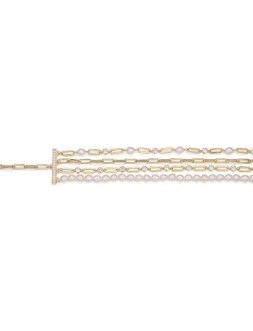 Vera Design - Steinar og perlur armband