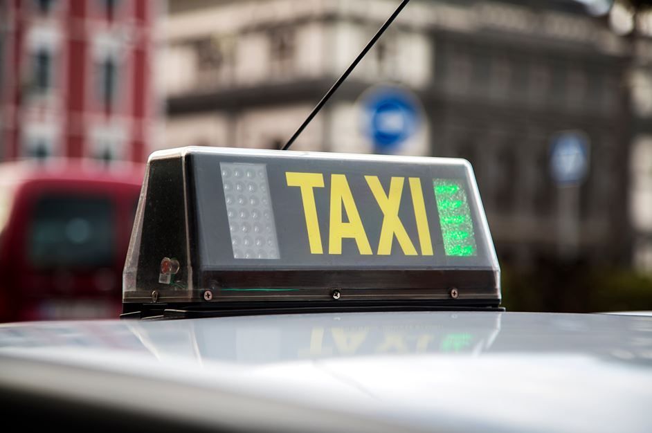 Luz de techo para taxi con 