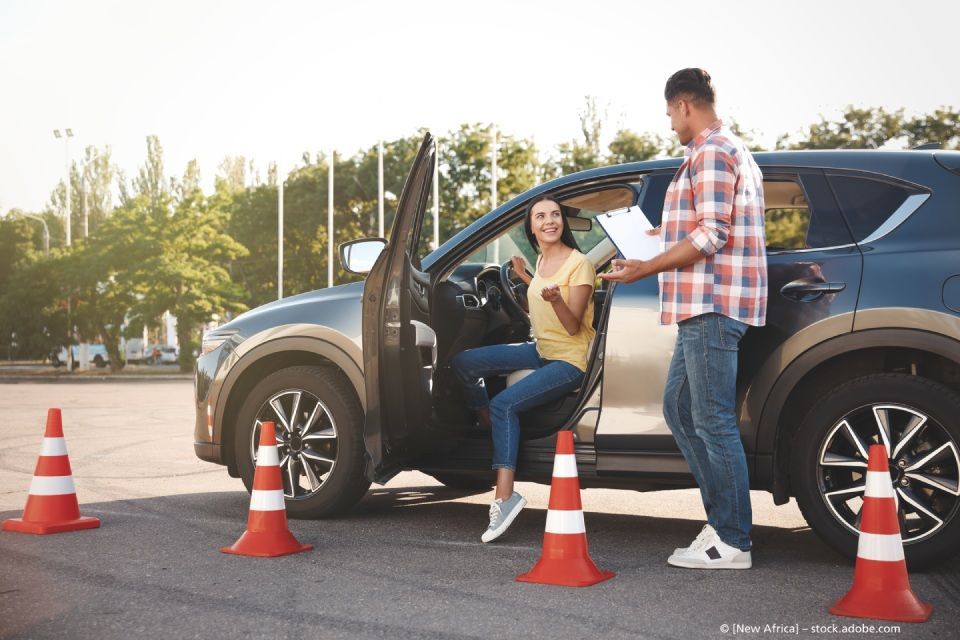 Fahrstunde mit Fahrlehrer