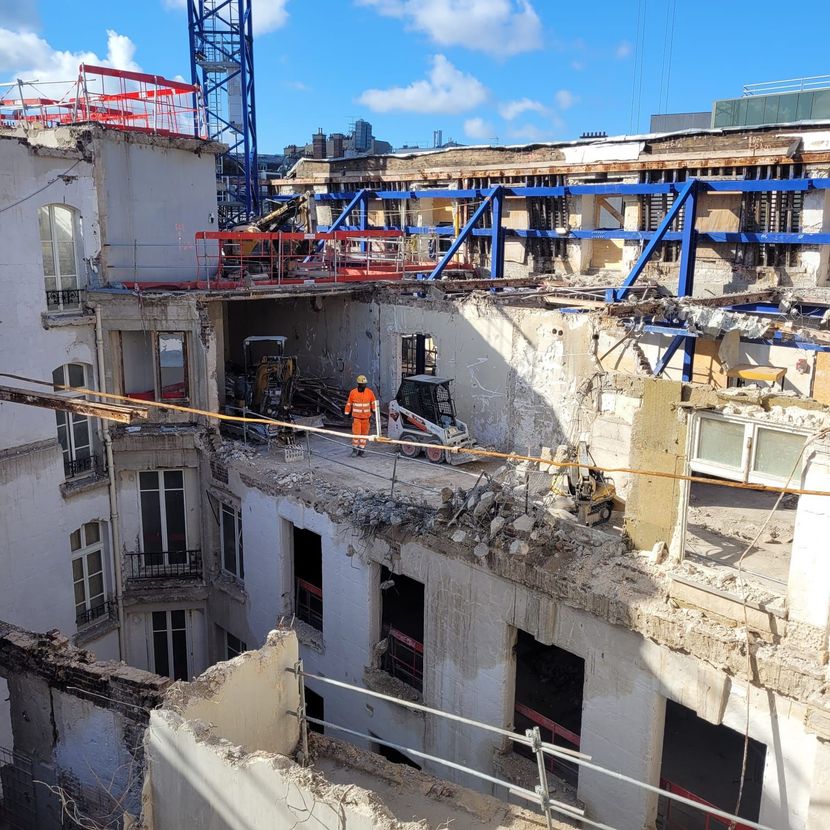 Rénovation d'un bâtiment