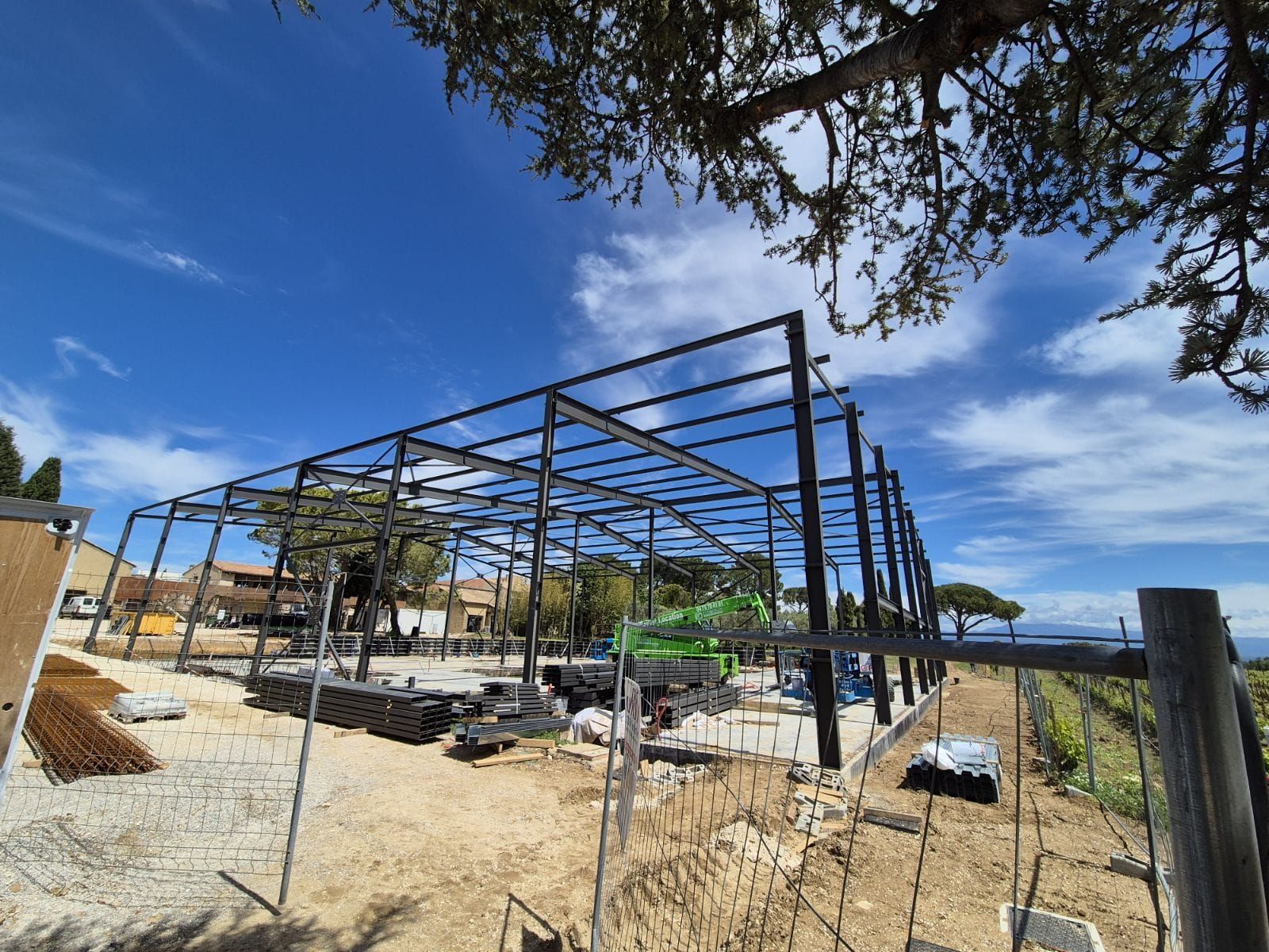 Construction de structure métallique