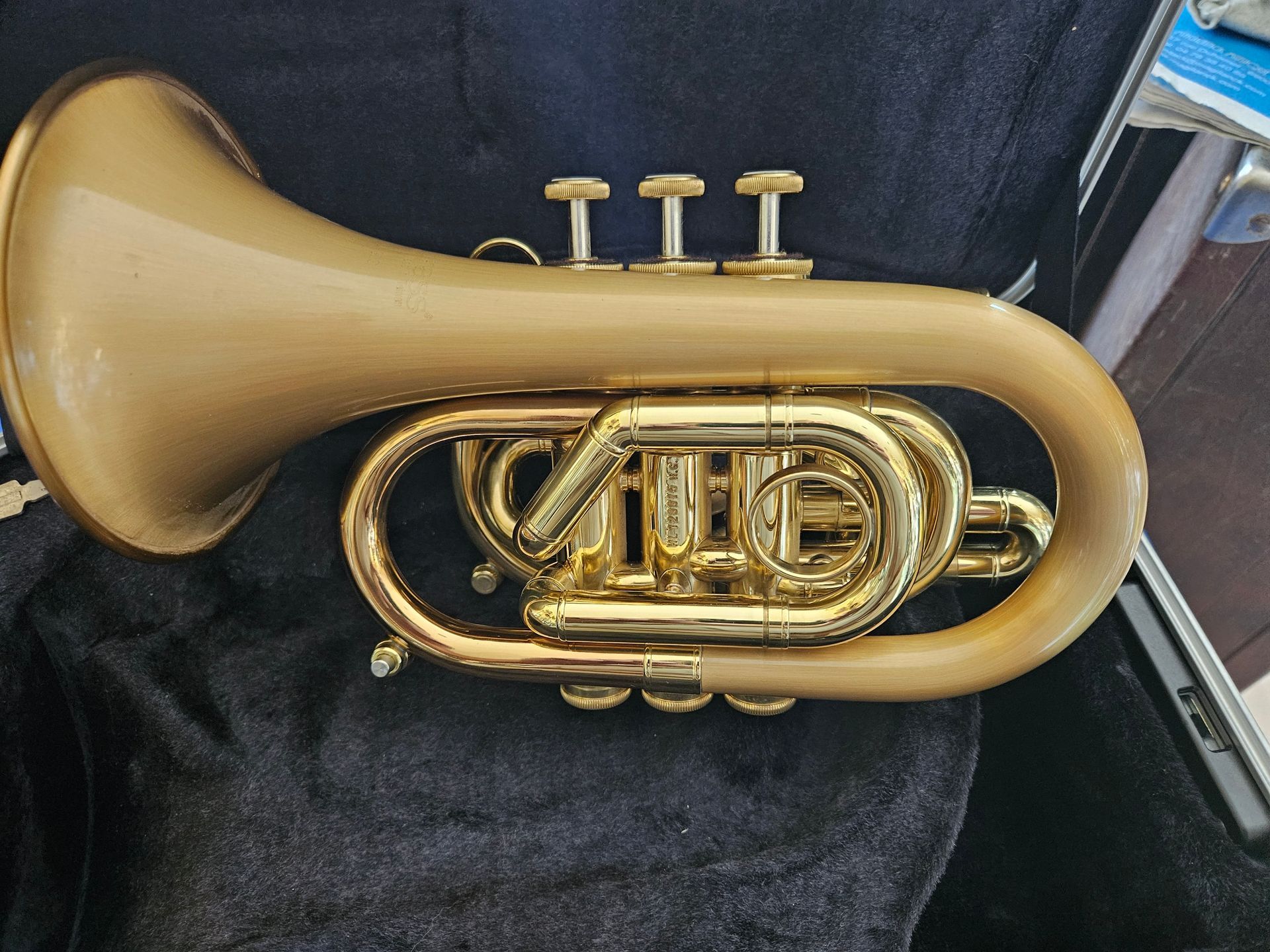 trompette de poche Carol Brass CPT-3000-GLS