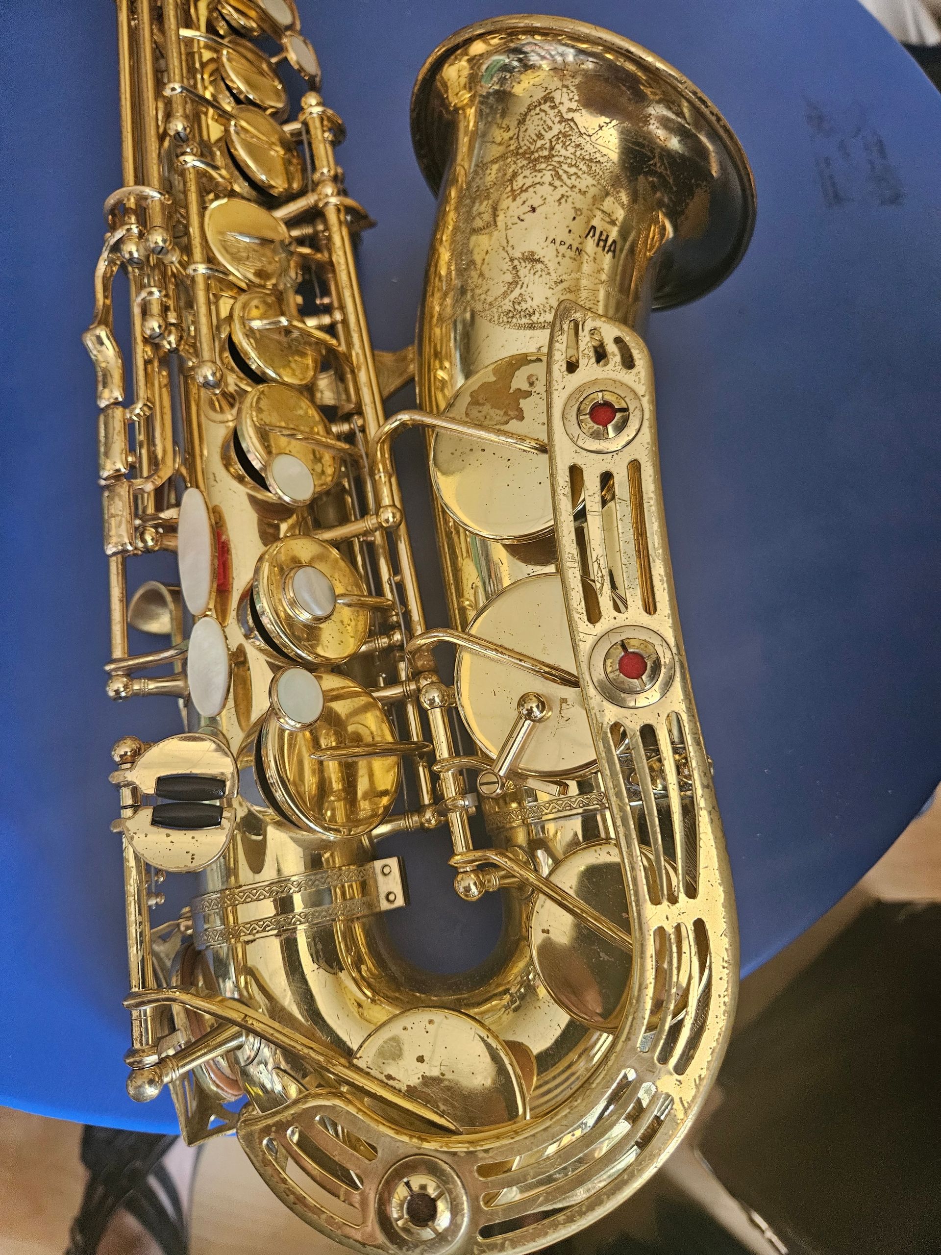 SAXOPHONE ALTO YAS 61 PURPLE PROFESSIONNAL OCCASION