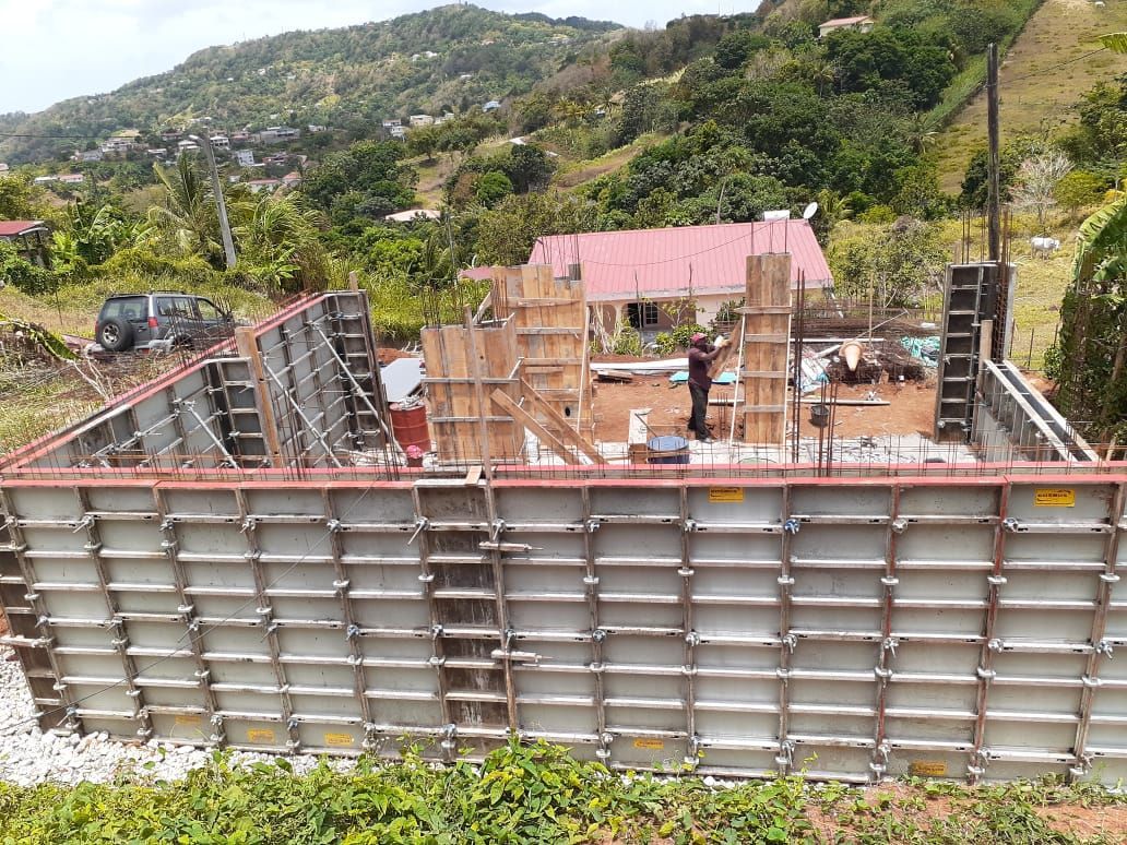Travaux de construction