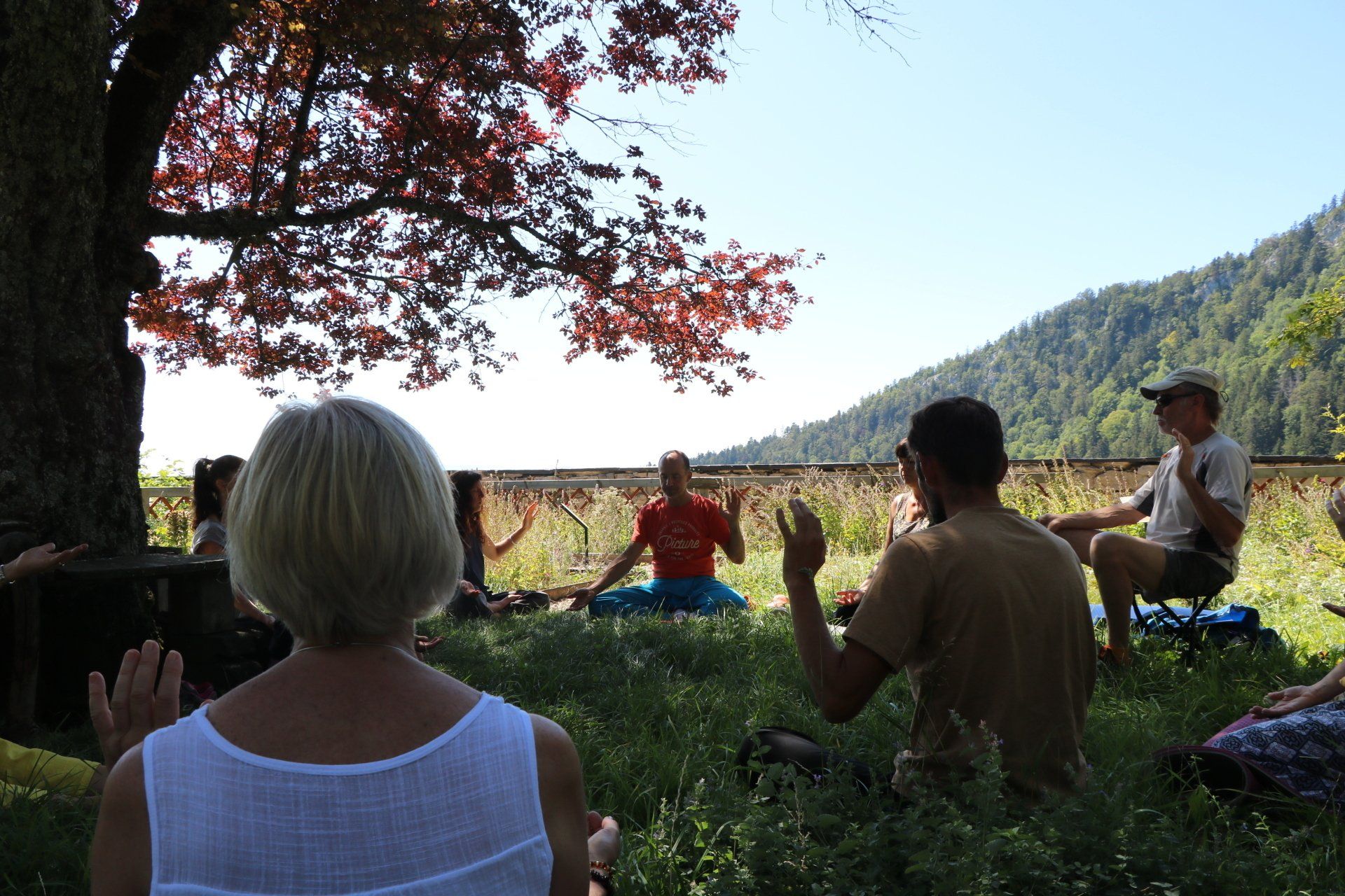 Méditation en plein air