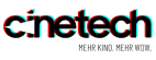 Das Wort Cinetech steht auf weißem Hintergrund
