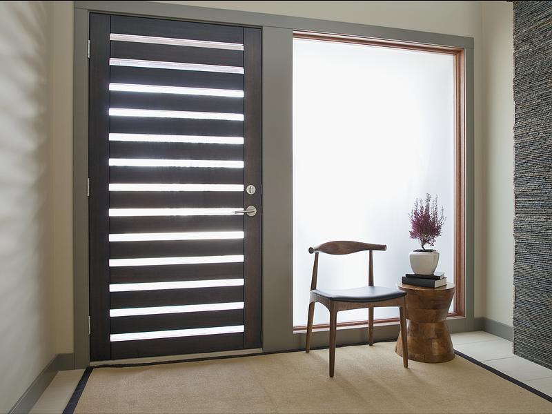 Porte blind&eacute;e