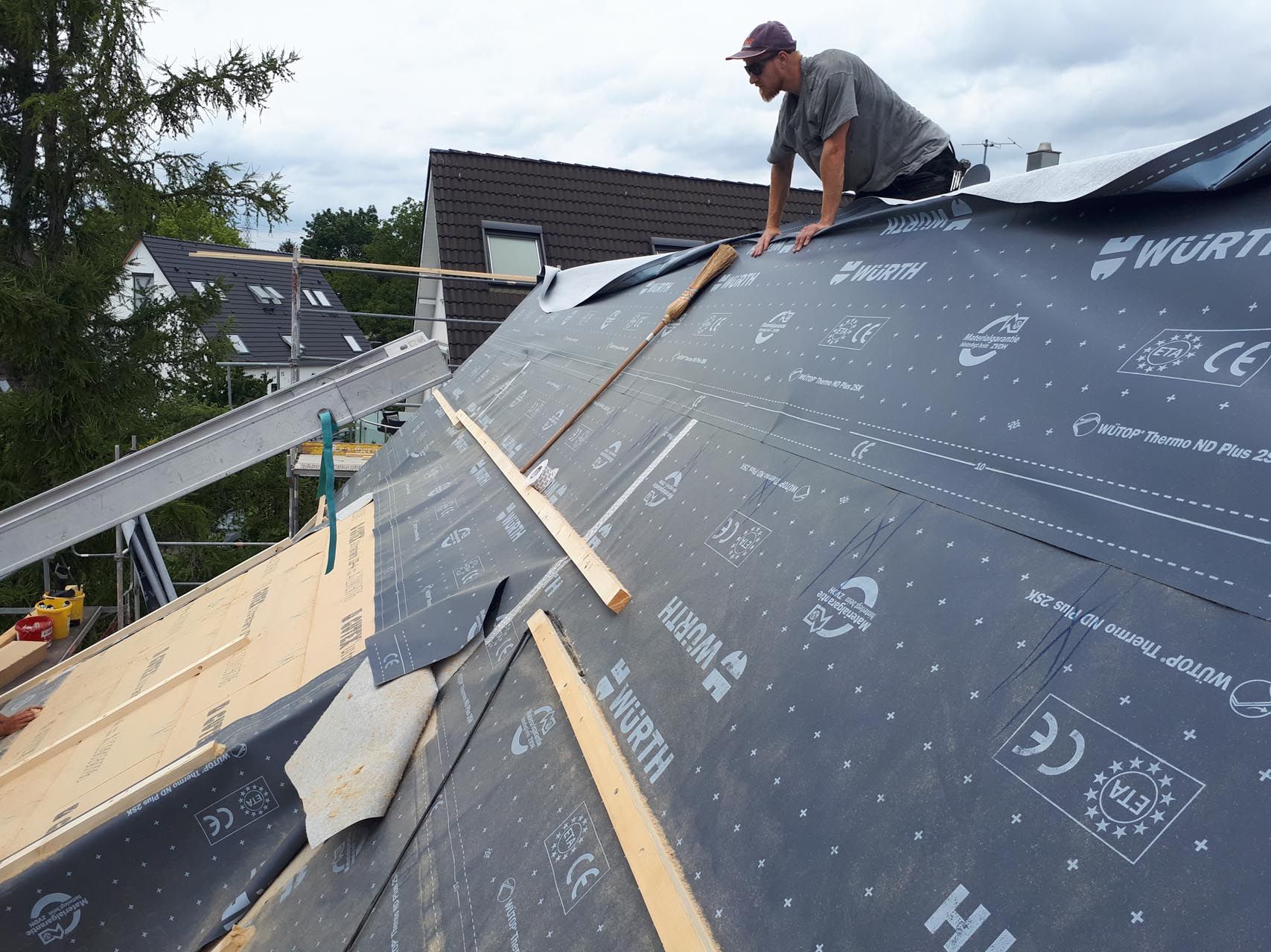 Energetische Dachsanierung