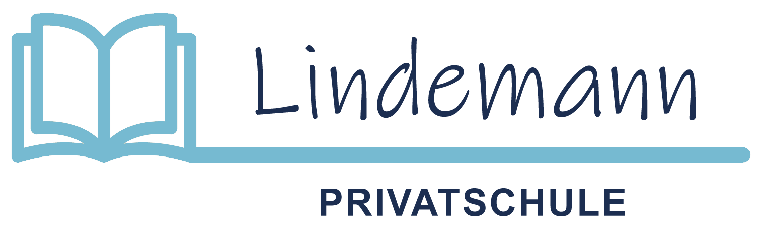 Auf dem Logo der Lindemann Privatschule ist ein Buch abgebildet