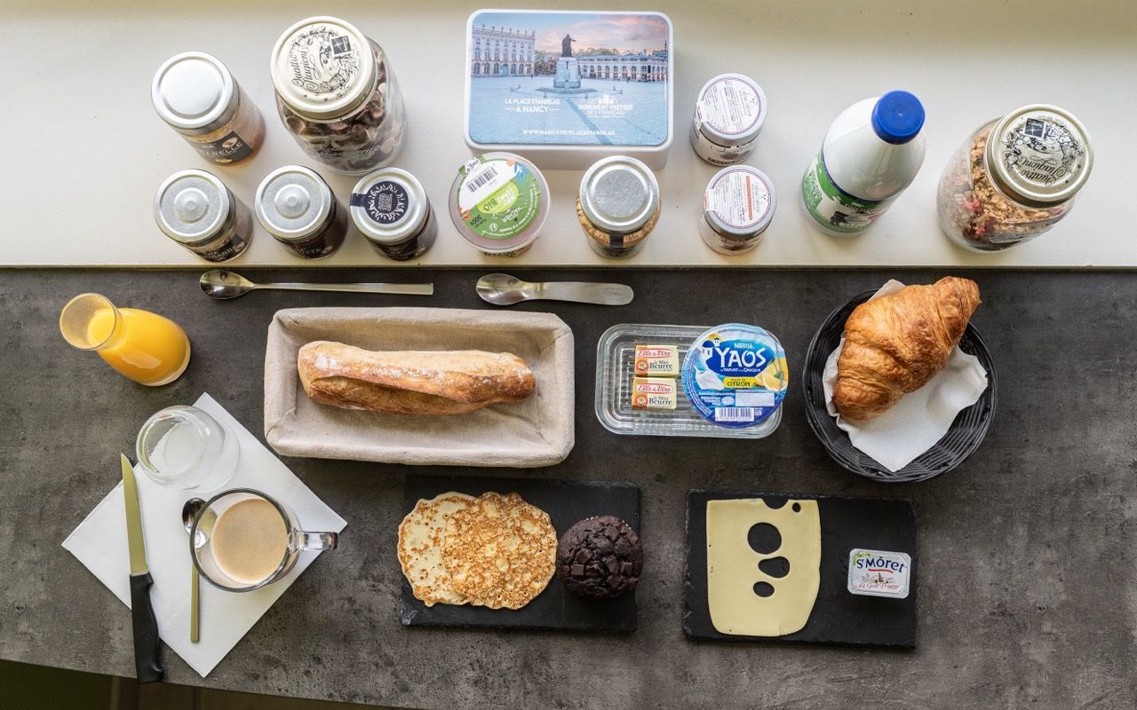 Petit déjeuner Au coeur de Nancy