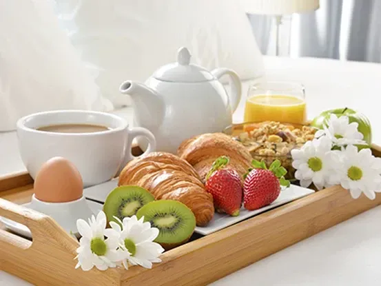 Petit déjeuner sur demande Petit déjeuner