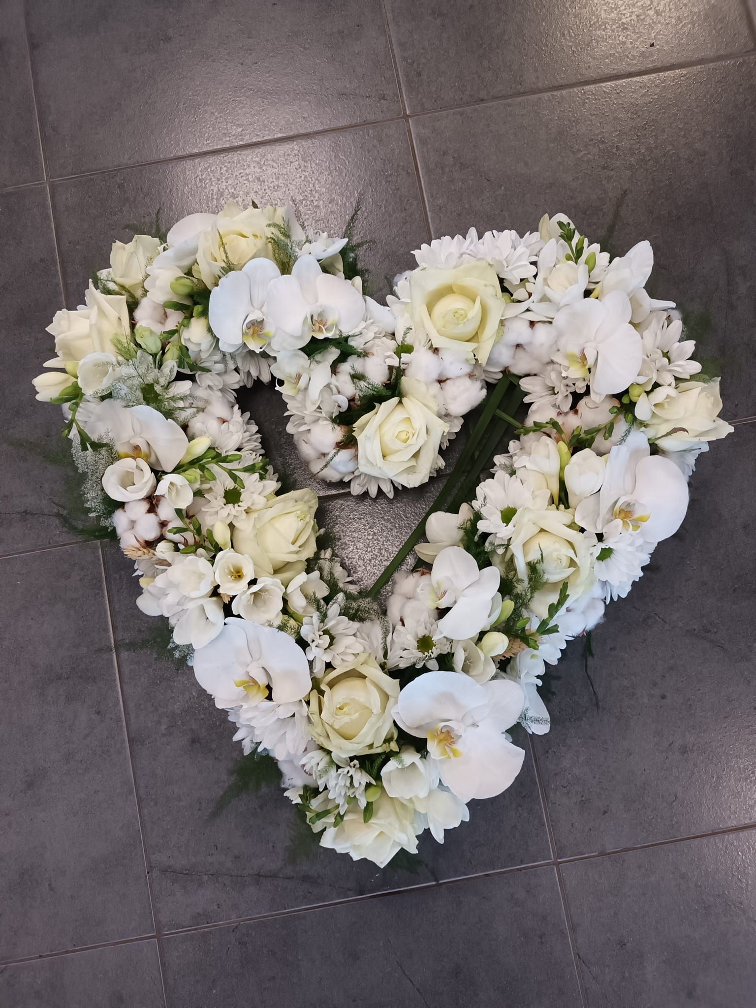 Coussin en forme de cœur