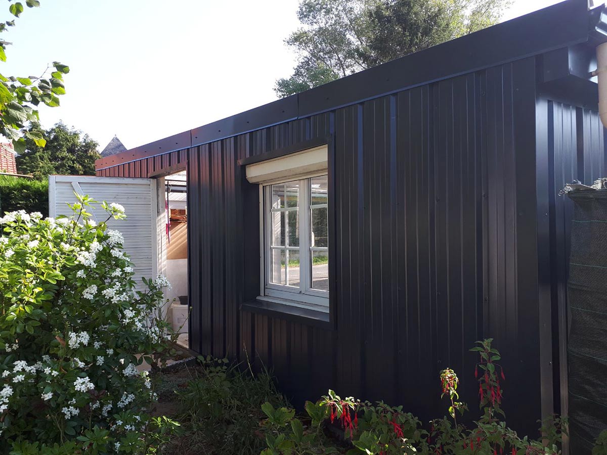 Photo de réalisation de bardage métallique