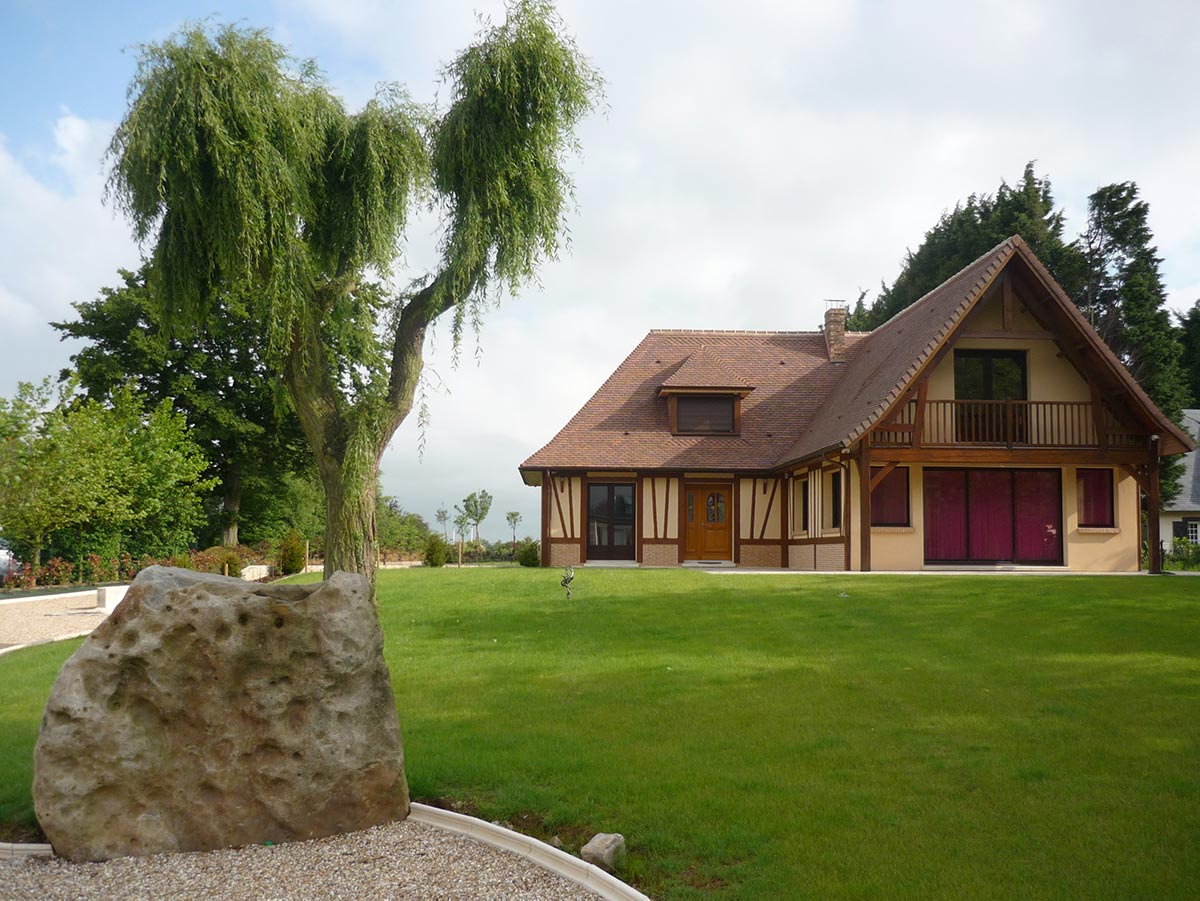 Photo de maison de campagne extèrieur