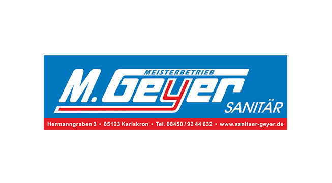 M. Geyer Sanitär Logo