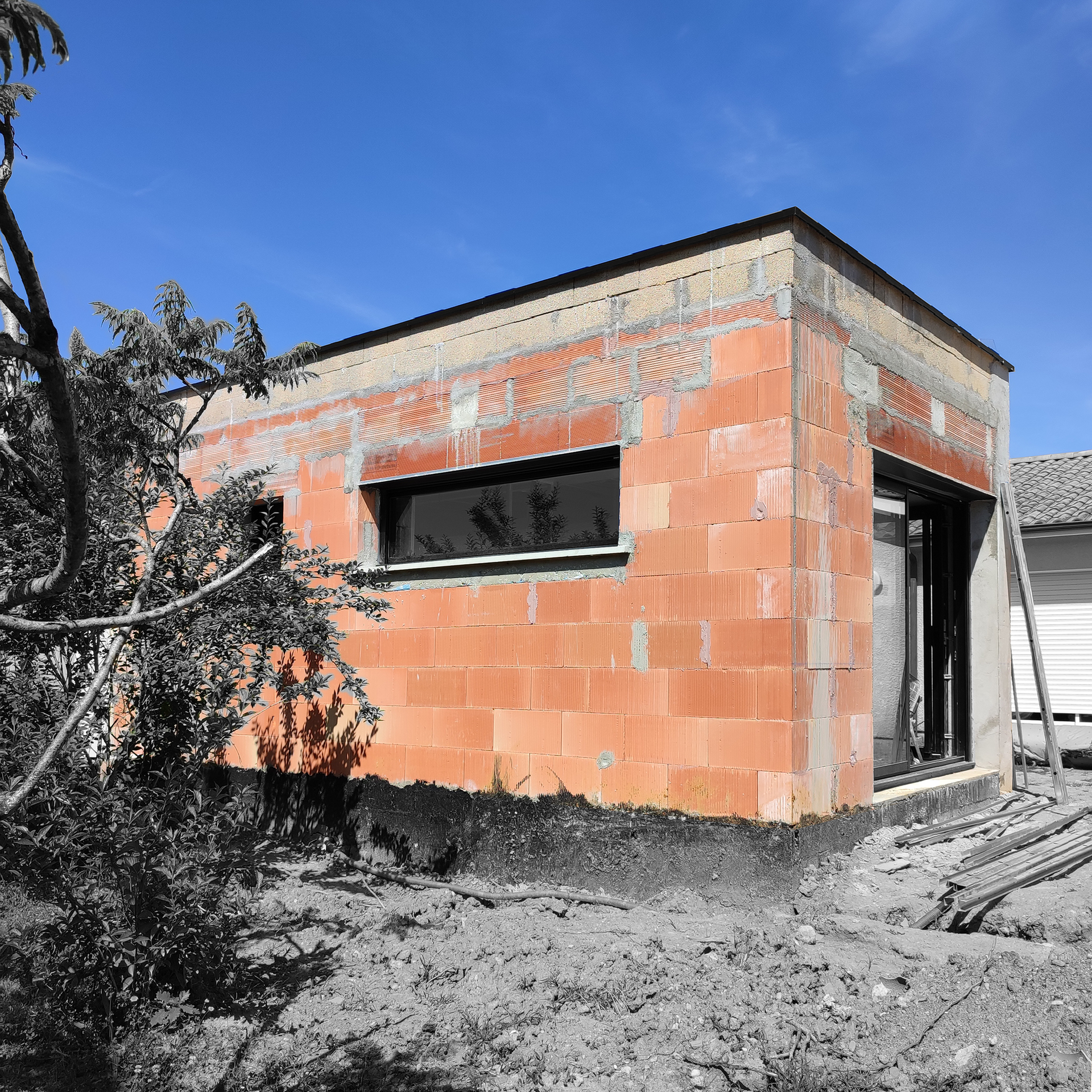 Extension de maison moderne