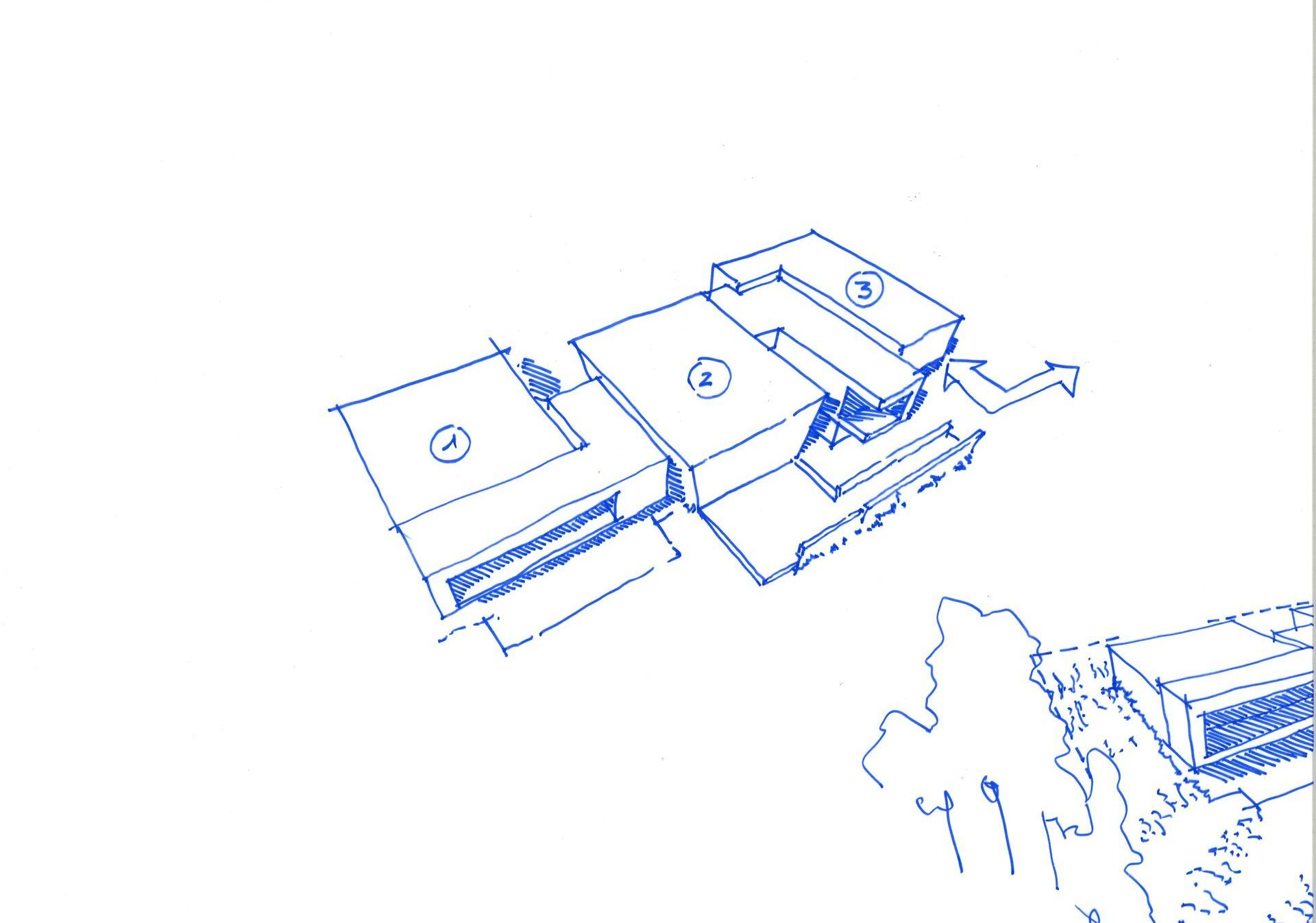Croquis d'architecte