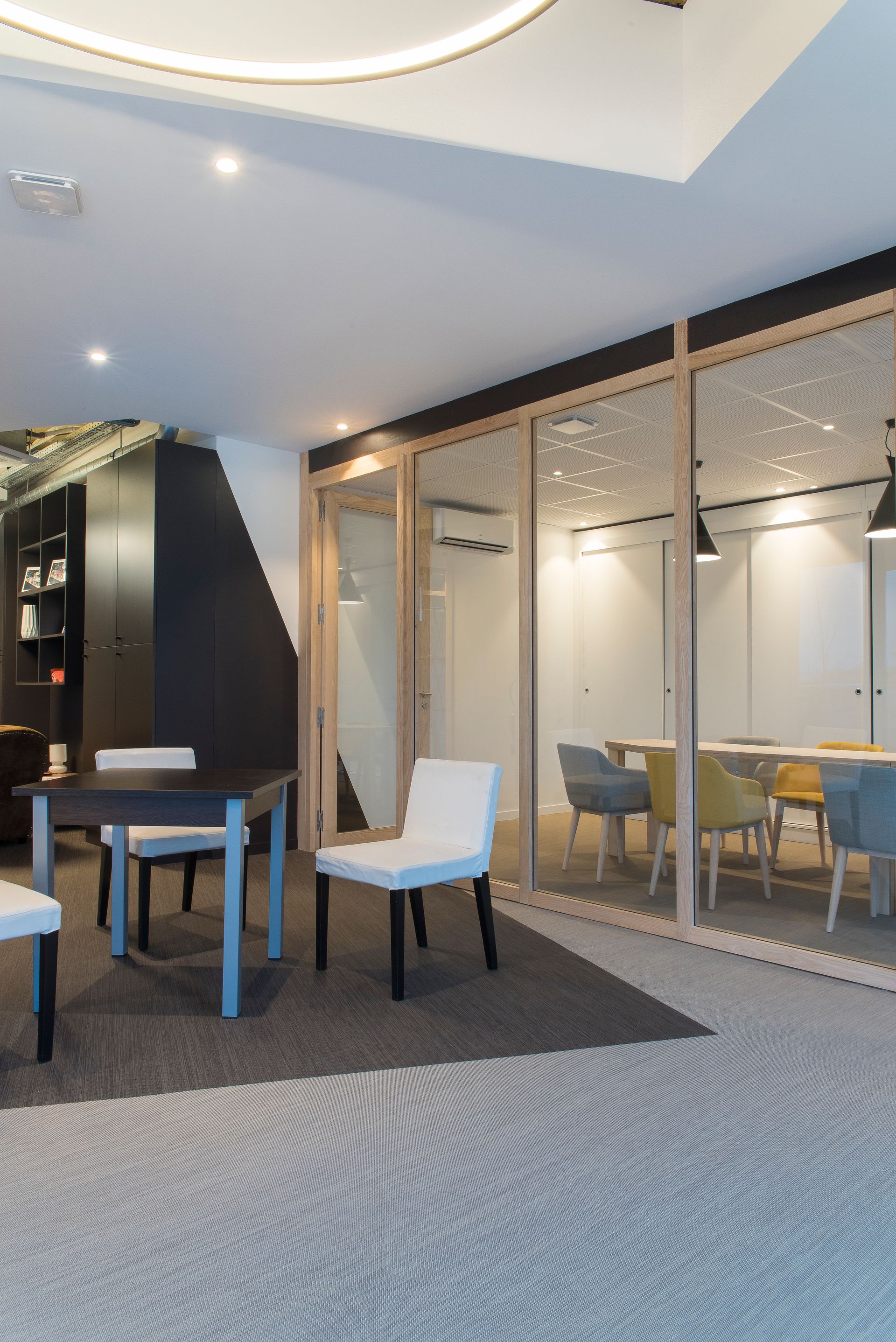 Entrée d'une salle de réunion