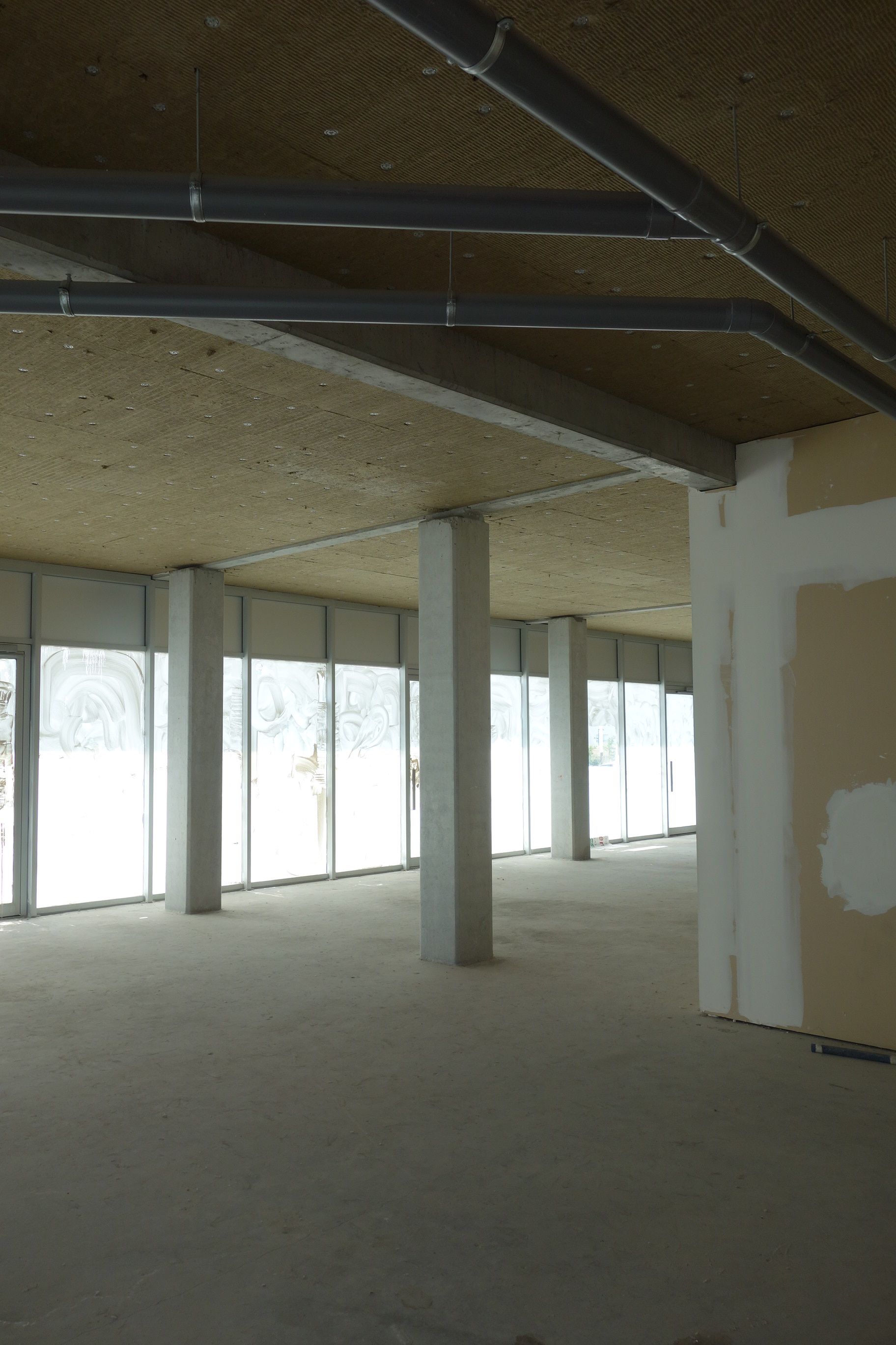 Colonnes de bâtiment en intérieur