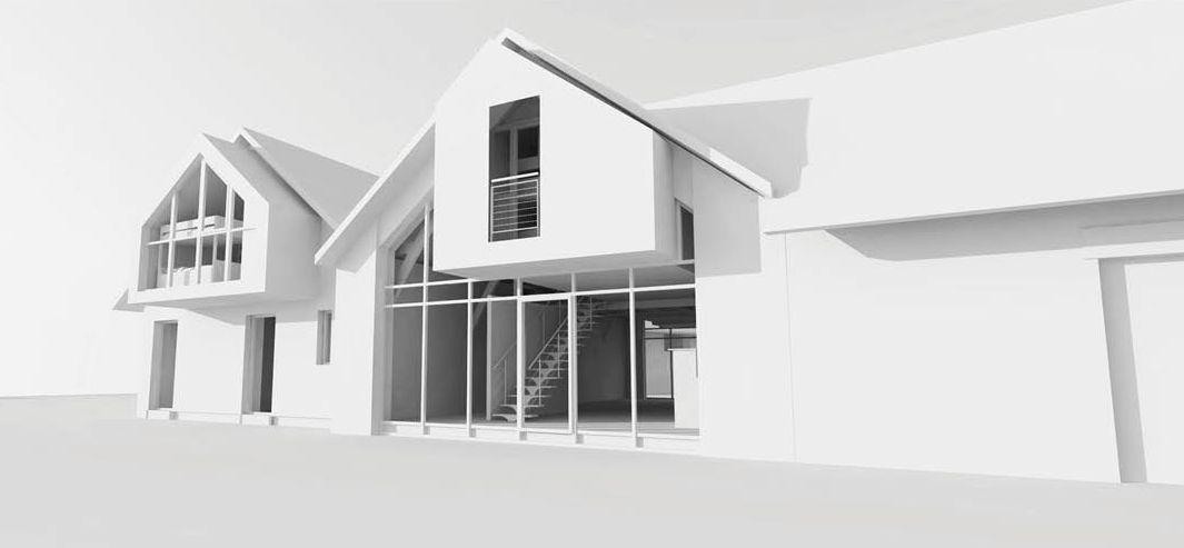 Dessin 3D d'un corps de ferme