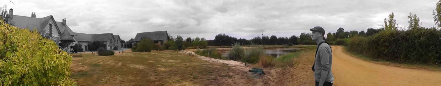 Champs avec terrain vague