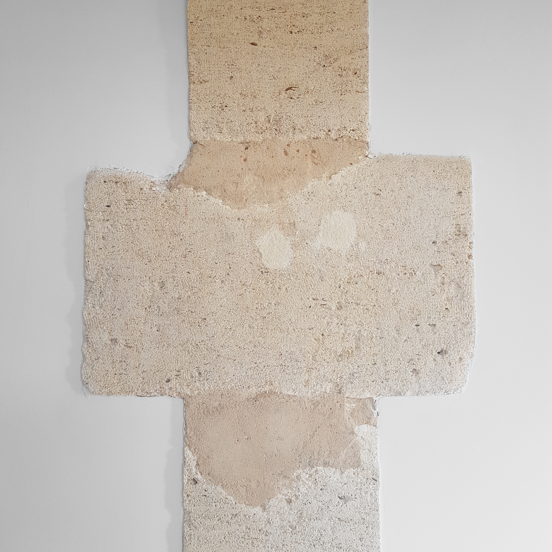 Bloc de pierre beige