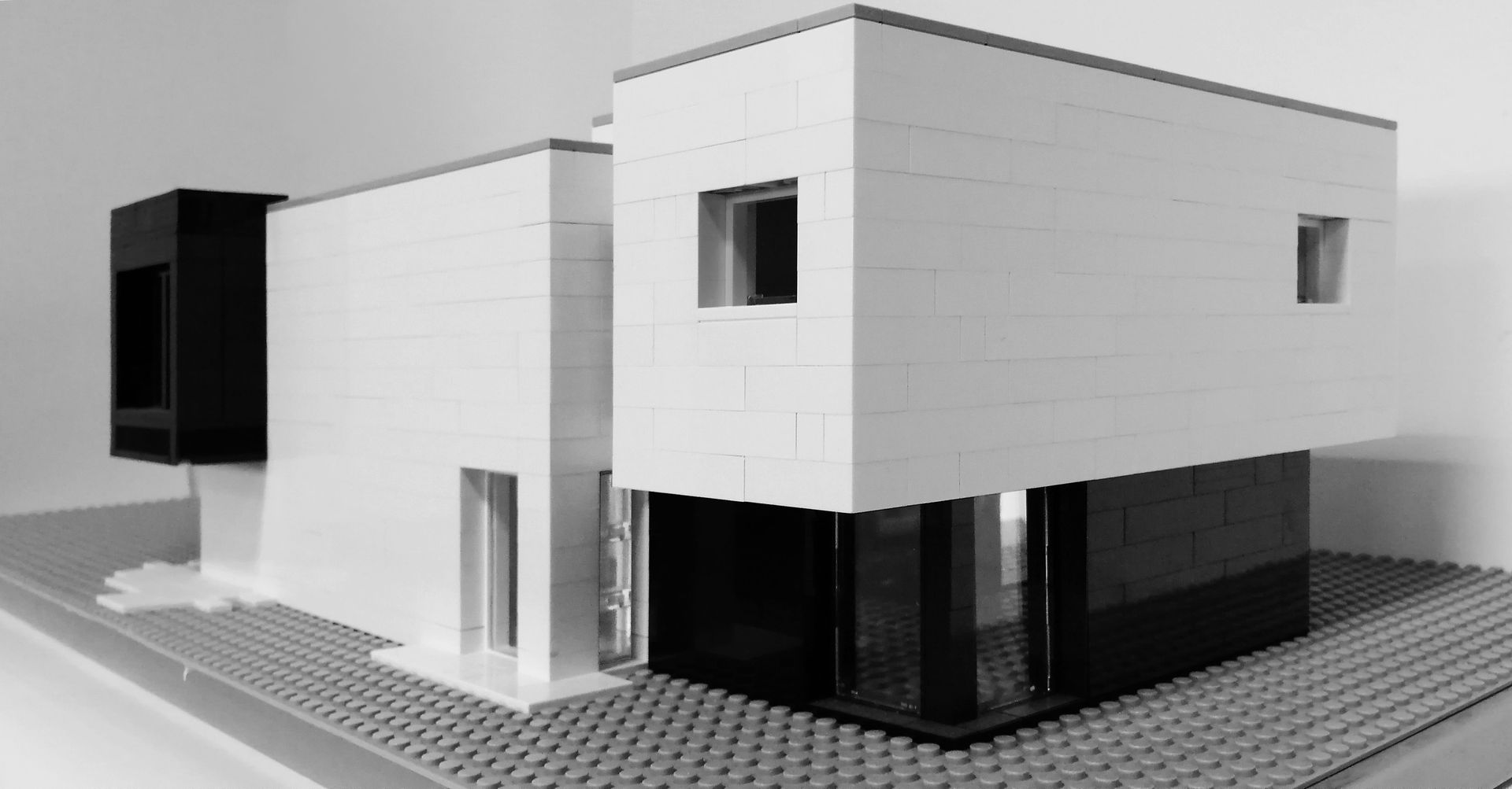 Maquette d'une maison moderne