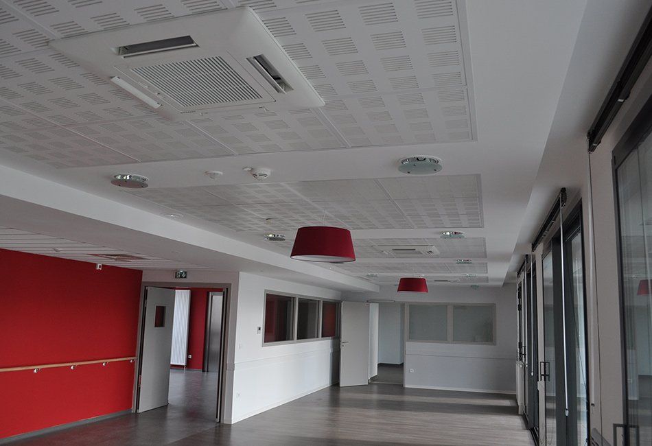 locaux d'une entreprise étudiée