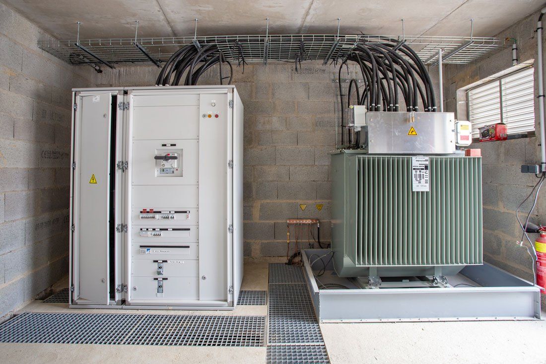 Poste de haute tension