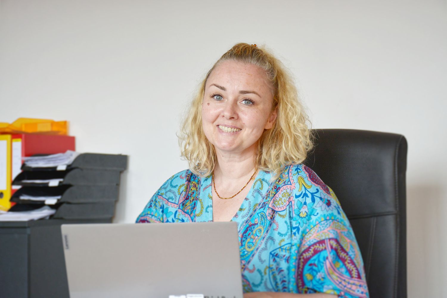 Delphine Brenoit, responsable commerciale de l'entreprise LA2M