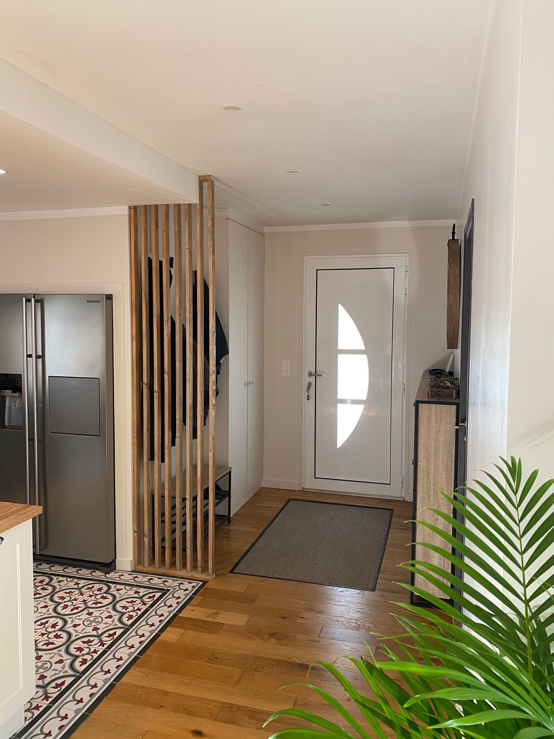 Entrée d'une maison