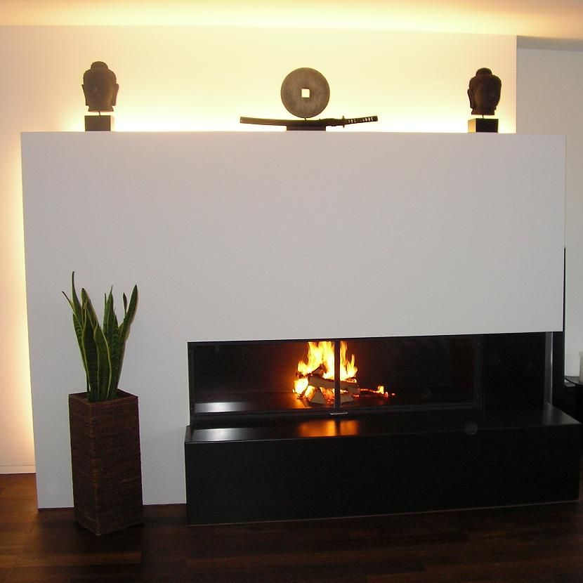 Neue Cheminee-Anlage