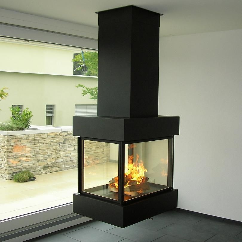 Cheminee-Anlage stehend