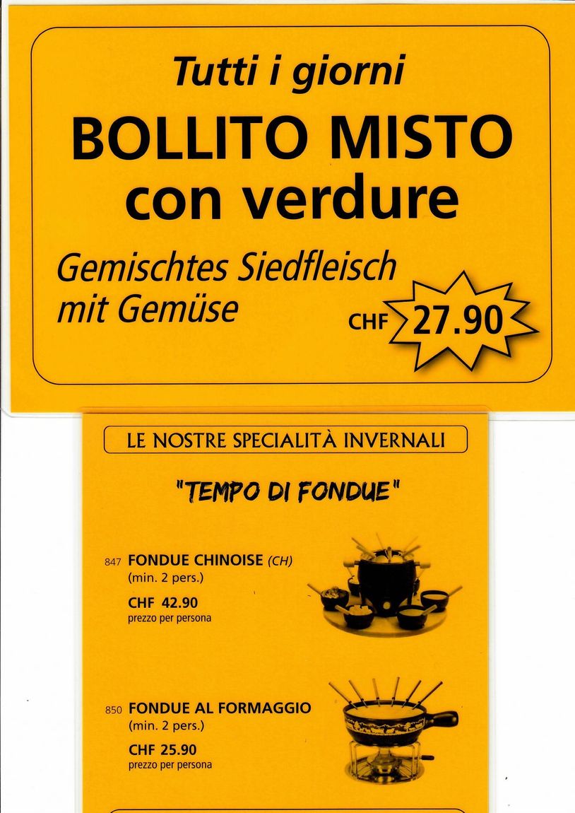 Ristorante Pizzeria Svizzero| Locarno