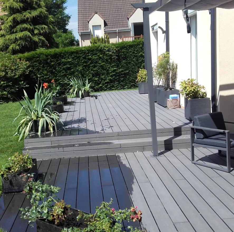 Pose de terrasses en bois
