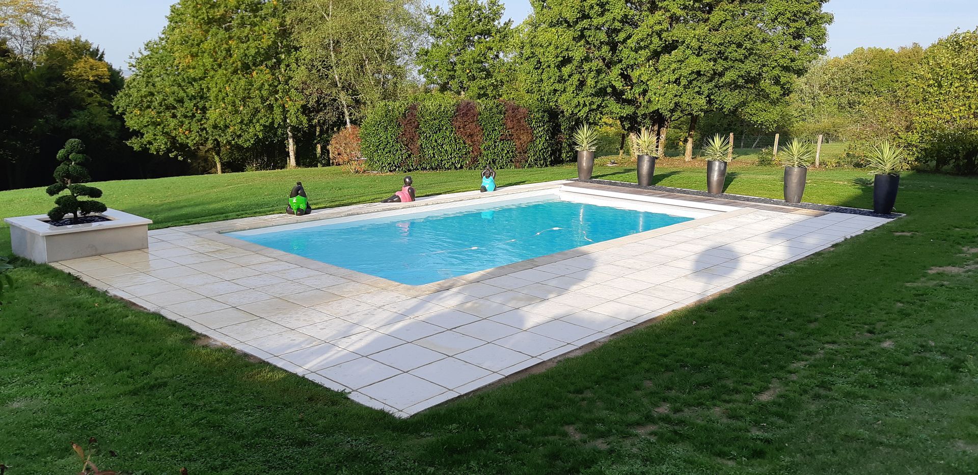 Tour de piscine après travaux