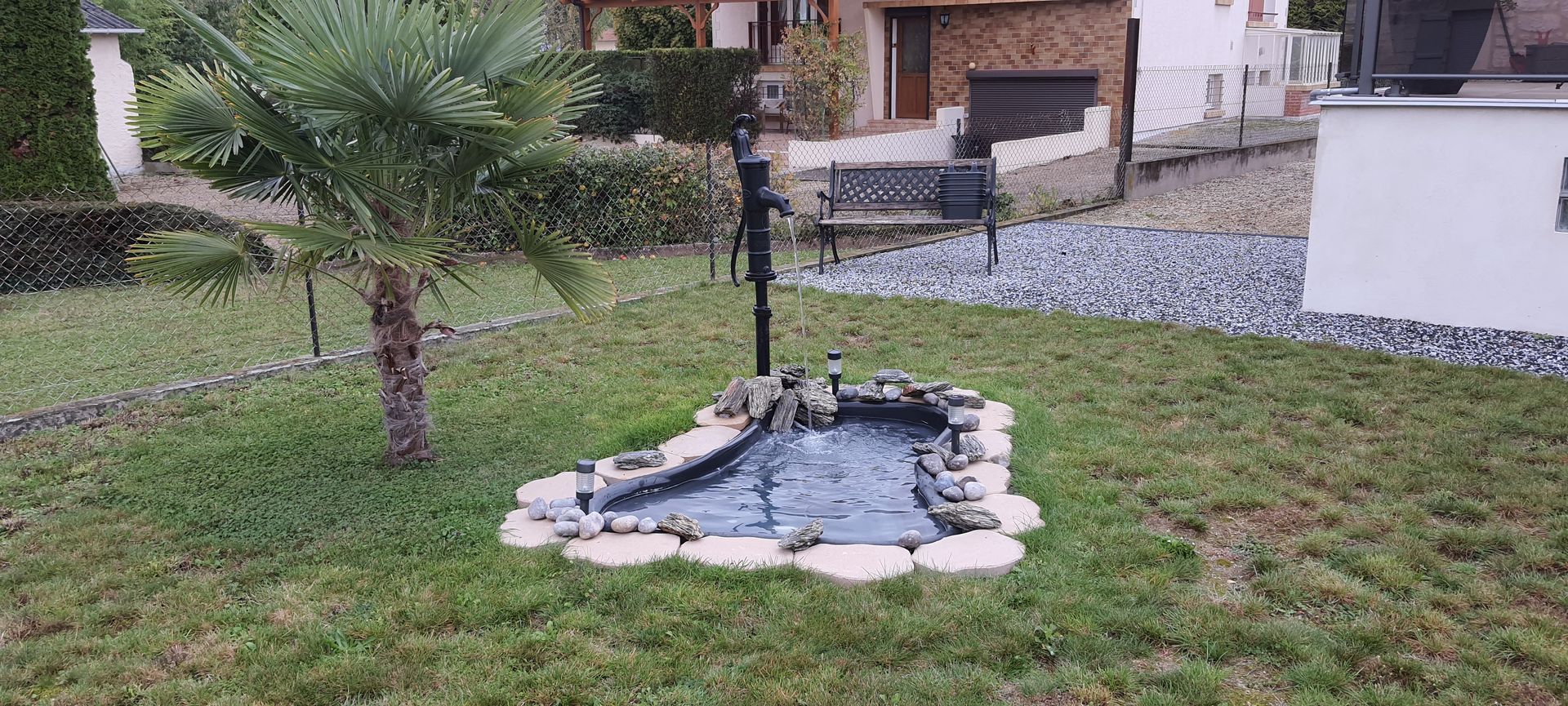 Création d'un bassin