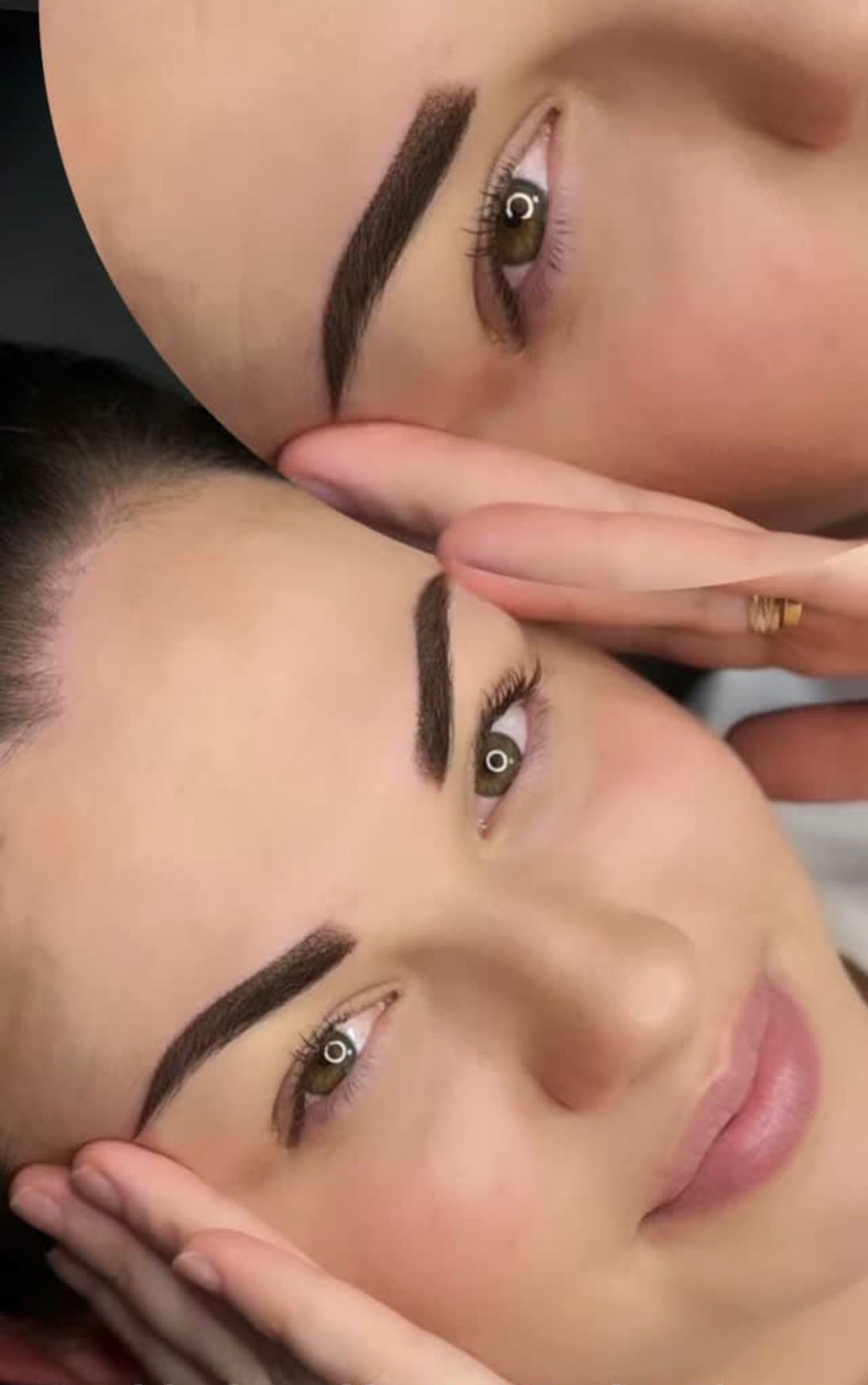 Gefärbte Augenbrauen