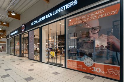 Logo du collectif des lunetiers qui représente le magasin de Thizy-les-bourgs