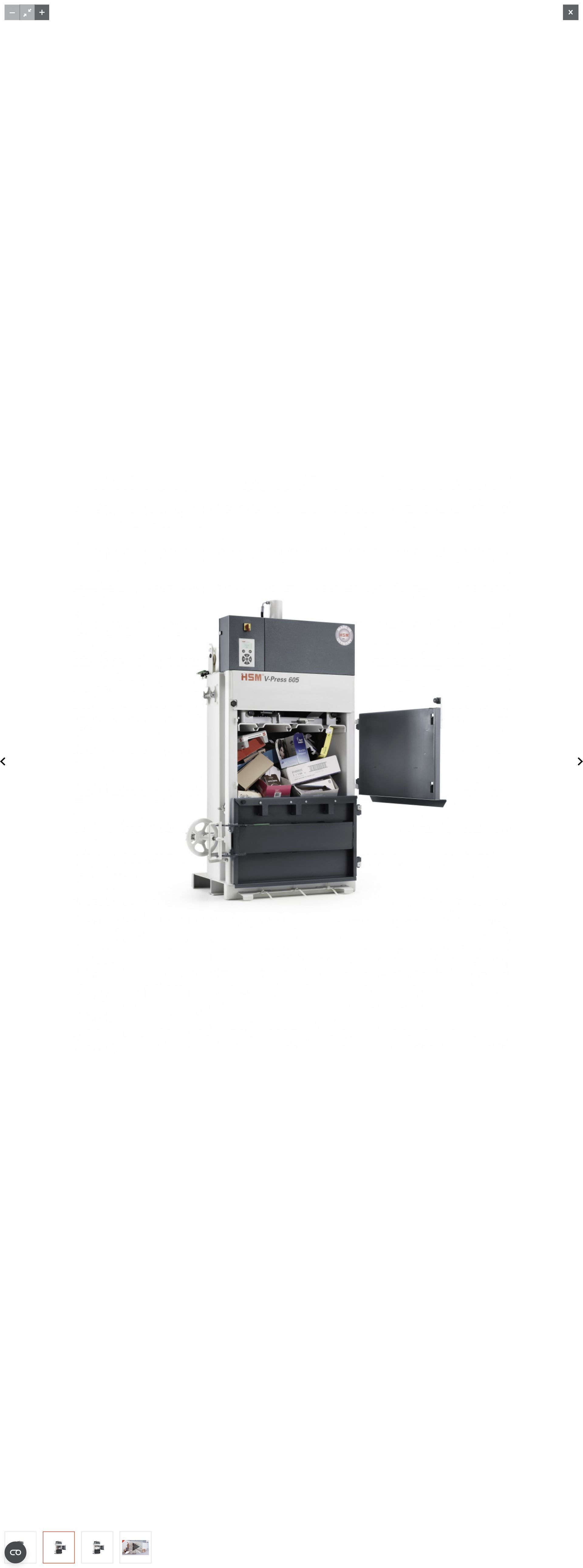MUC GmbH – HSM V-Press 610 Vertikale Ballenpresse