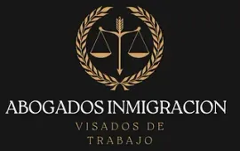 A logo for abogados inmigracion visados de trabajo