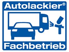 Karoserie Bild mit blauem LKW und PKW